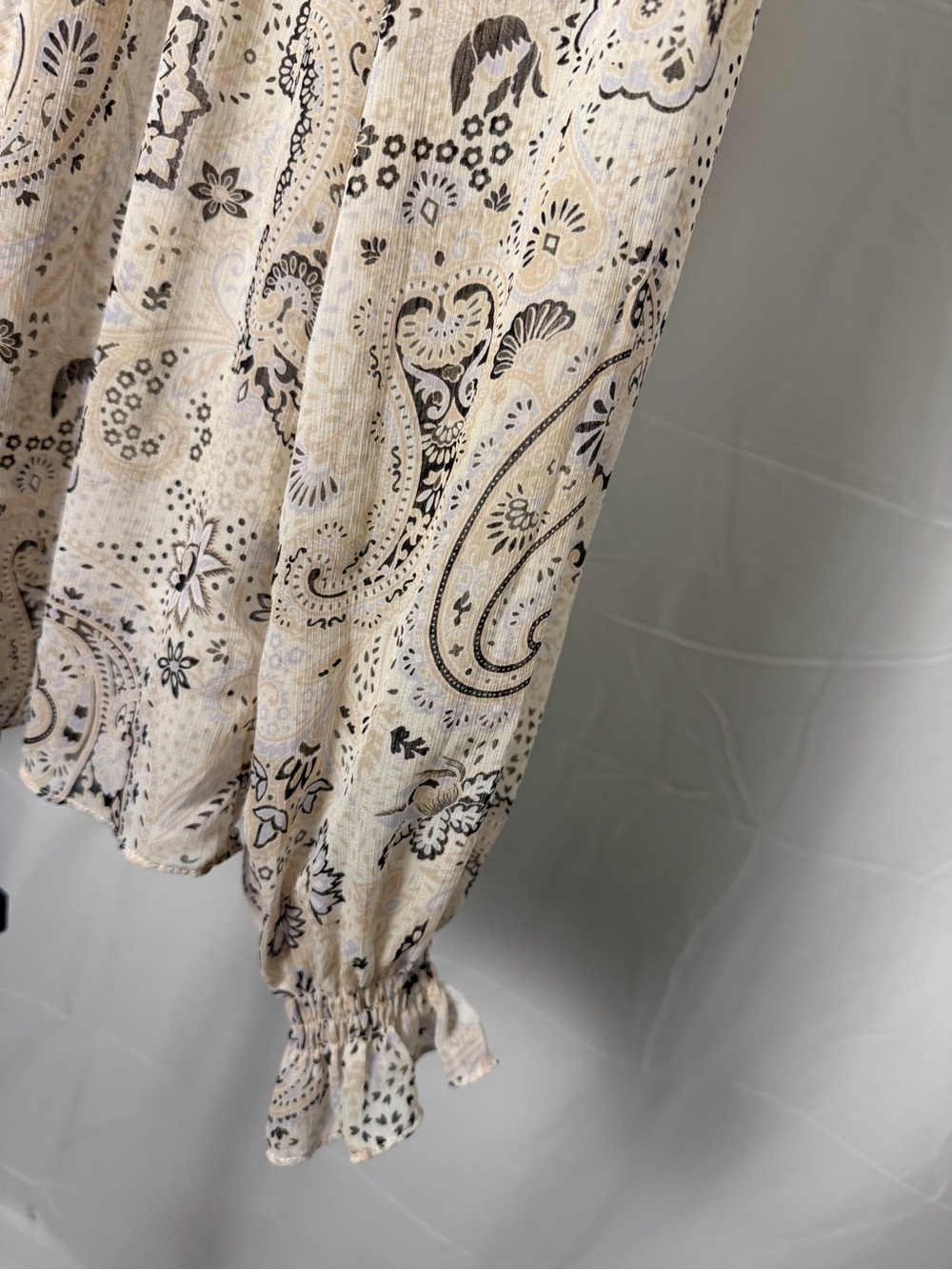Mason D’Amelie Paisley Ruffle Blouse - Picture 8 of 9